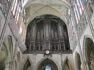 Les Grandes orgues de la basilique.