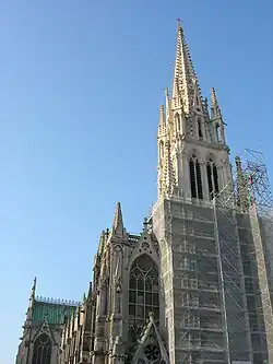 Les travaux en 2008.