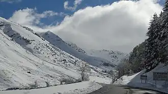 Enneigement au 16 mai 2013 à 1&nbsp;300&nbsp;m.