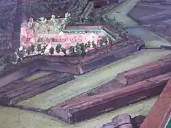 Cense du Metz dans le bastion.