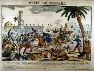 Description de l'image Bataille de Mascara - 1835.webp.