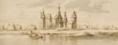 La ville aux environs de 1674.