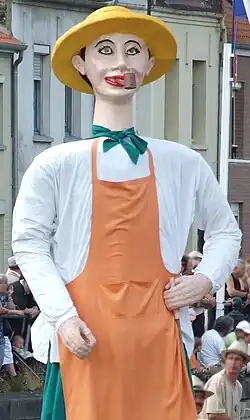 Batistin le Jardinier du Marais Audomarois (1952 - Parrain de Watten'Dam)