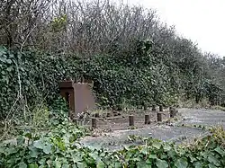 La batterie annexe du fort du Mengant.