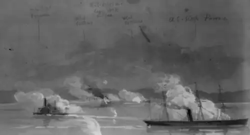 Bataille d'Aquia Creek, 29 mai  -  1er juin 1861.