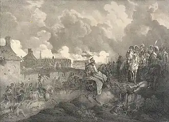 Description de l'image Battle of Bautzen 1813 by Bellange.jpg.