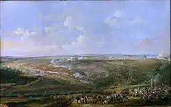 Bataille de Fontenoy, le 11 mai 1745, œuvre du peintre Louis-Nicolas Van Blarenberghe, 1779.