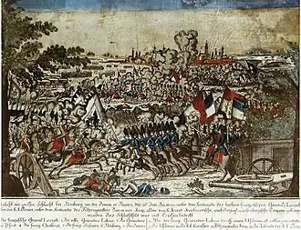 Description de l'image Battle of Neuburg in 1800 (c.1800-1805).jpg.