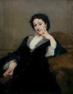 Madeleine Brohan (1860), Paris, musée d'Orsay.