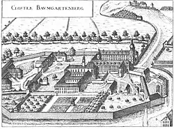 L'abbaye de Baumgartenberg en 1764