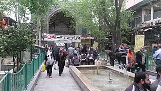 Entrée de la mosquée du Shah