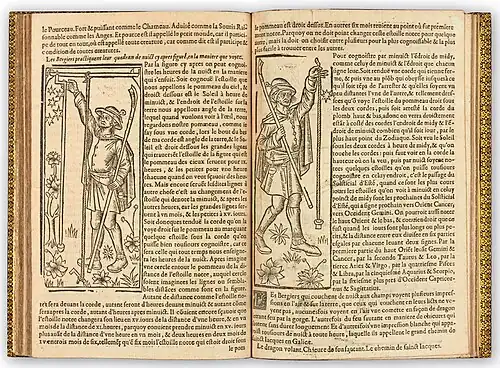 Exemple d' almanach des bergers, Médiathèque du Grand Troyes.