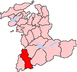 District d'Obersimmental dans le canton de Berne