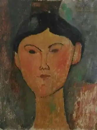 Portrait de Beatrice Hastings, 1915 – Museo del Novecento, Milan.