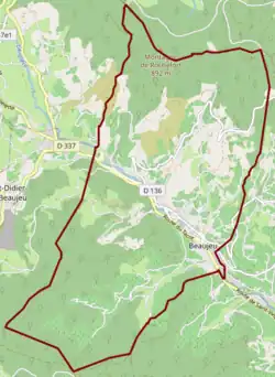 Carte OpenStreetMap