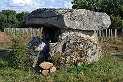 Image illustrative de l’article Pierre couverte de Montbenault