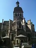 Le chevet de la basilique.
