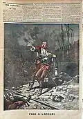 Beauquesne, Gravure parut dans Le Petit journal en 1890, Face à l'ennemi.