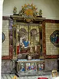Retable et maître-autel.
