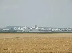 Beauvais vu depuis Laversines.