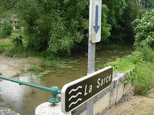 Beauvoir-sur-Sarce, la Sarce.
