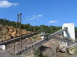 La carrière de calcaire de Beez.