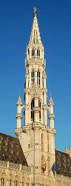 Hôtel de ville de Bruxelles.