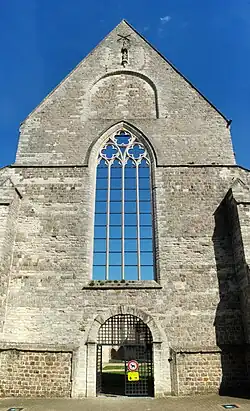 Partie centralede la façade.