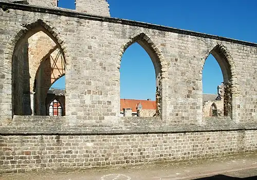 La façade méridionale.