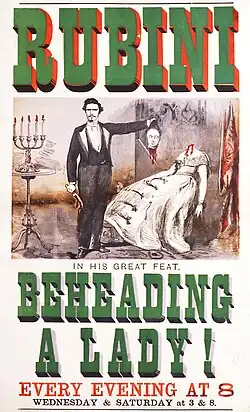 Affiche publicitaire.