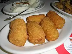 Beignets de bananes.