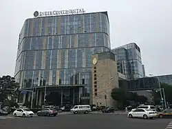 Hôtel InterContinental de Pékin en juillet 2017.