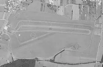 Aéroport d'Angoulême - Bel Air en juillet 1980.