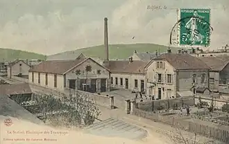 La station électrique du tram.