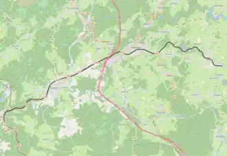 Voir la carte de la ligne.