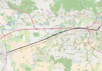 Voir la carte de la ligne.