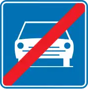 Fin de route pour automobiles