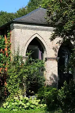 Détail de l'orangerie orientale.