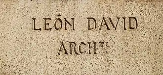 Image illustrative de l'article Léon David (architecte)