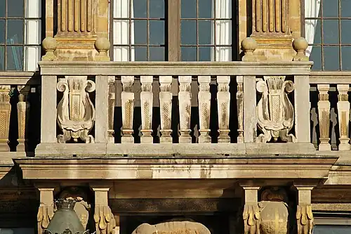 Balcon du premier étage.