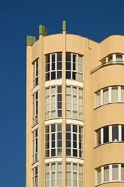 Les étages supérieurs de la rotonde.