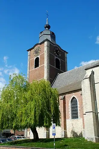 L'église Saint-Étienne, à Braine l'Alleud