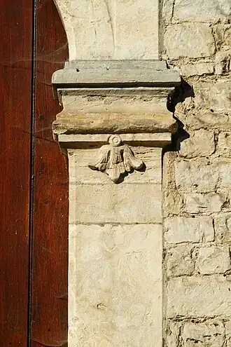 Imposte du grand portail.