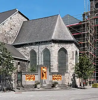 Le chœur de l'église Saint-Victor.