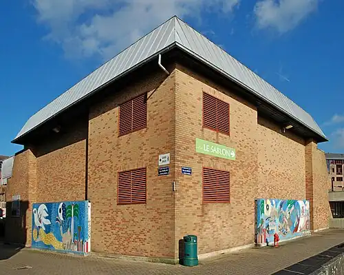 Le bâtiment original de Jean Potvin.