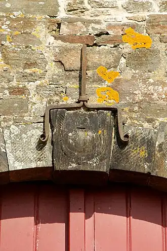 Clé d'arc et ancre bifide.