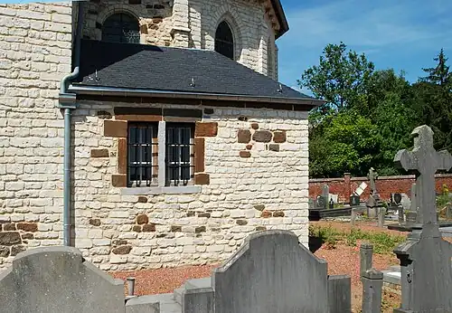 La sacristie.