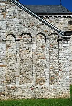 Arcades de la sacristie.