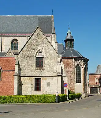 La sacritie et le chevet.