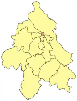 Localisation de KalemegdanКалемегдан